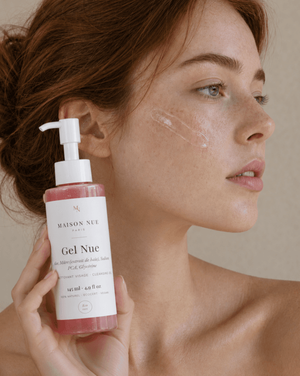 Maison Nue Paris – Gel Nue – Nettoyant Visage illuminateur – Showcase